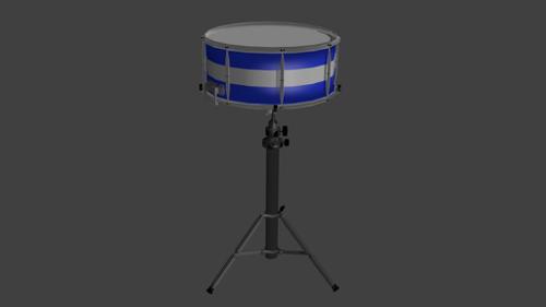 Simple snare drum on stand preview image